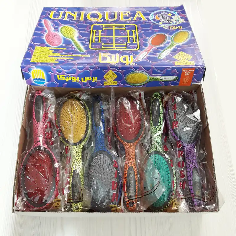 برس مو یونیکا طرح ترک بسته 48 عددی