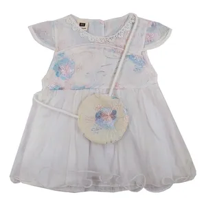 ست پیراهن و کیف دخترانه مدل WD229