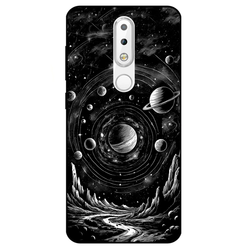 کاور مگافون طرح مریخ مدل 7424 مناسب برای گوشی موبایل نوکیا 6.1 Plus (X6)  