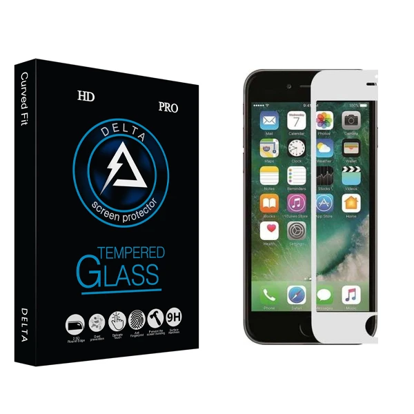 محافظ صفحه نمایش سرامیکی دلتا مدل HD مناسب برای گوشی موبایل اپل IPHONE 7 PLUS/8 PLUS