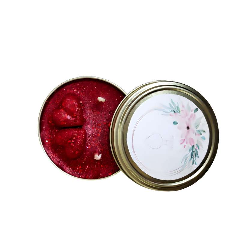 شمع دست ساز مدل عشق