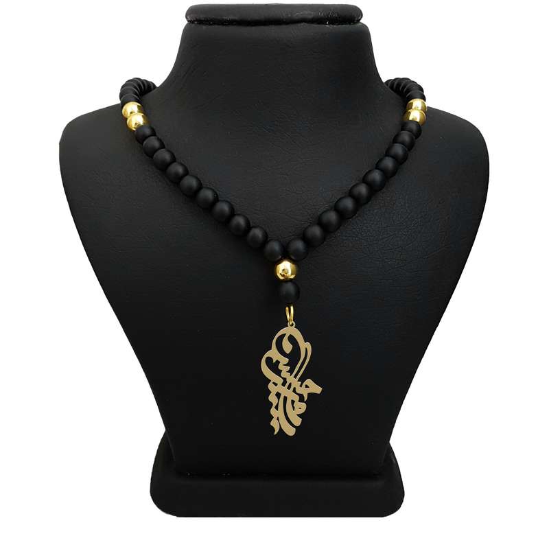 گردنبند نقره مردانه ترمه ۱ مدل امیر حسین کد ma 1180