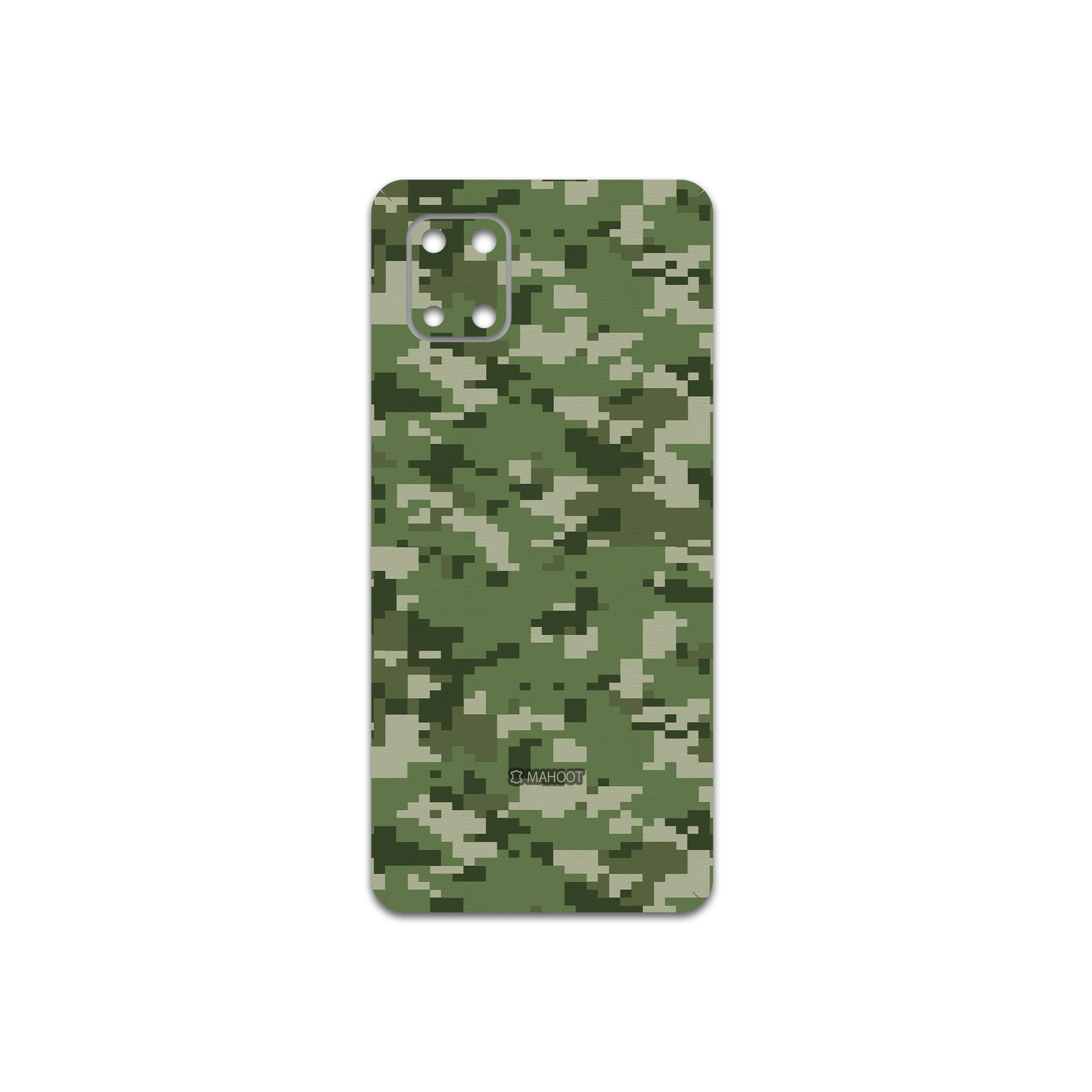 برچسب پوششی ماهوت مدل Army-Green-Pixel مناسب برای گوشی موبایل سامسونگ Galaxy Note10 Lite