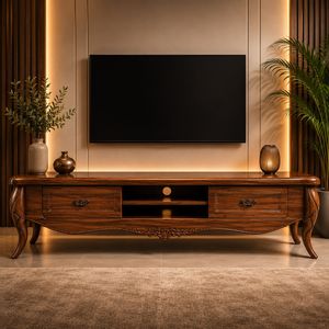 میز تلویزیون مدل Sj1182 مناسب برای تلویزیون 32 تا 70 اینچ