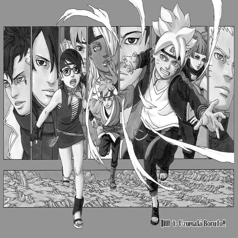 مجله BORUTO 1 آوریل 2017