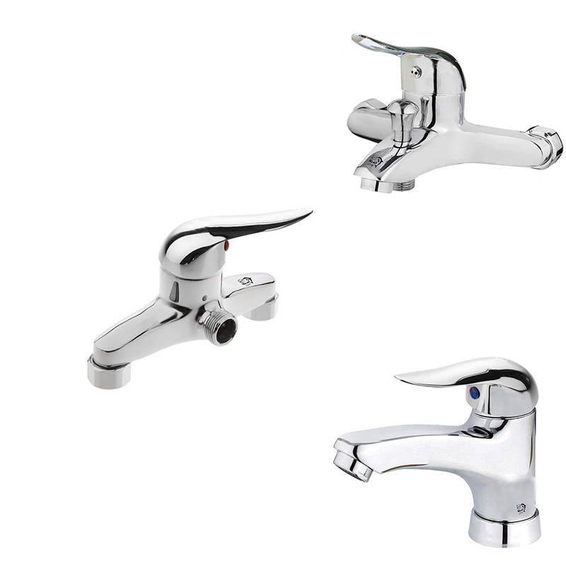 ست شیرآلات اندیکا مدل اردکی مجموعه 3 عددی