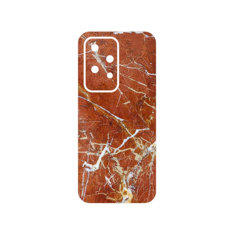 برچسب پوششی ماهوت مدل Red Marble مناسب برای گوشی موبایل آنر 200 Lite