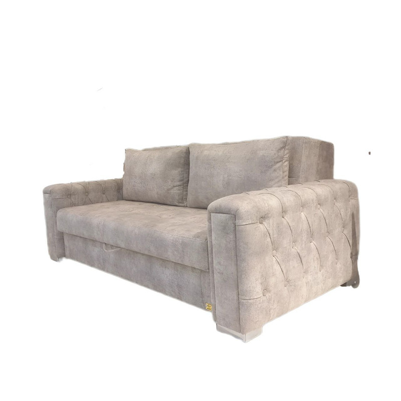 مبل تختخواب شو 2 نفره اورنگ مدل اکسان دسته چستر