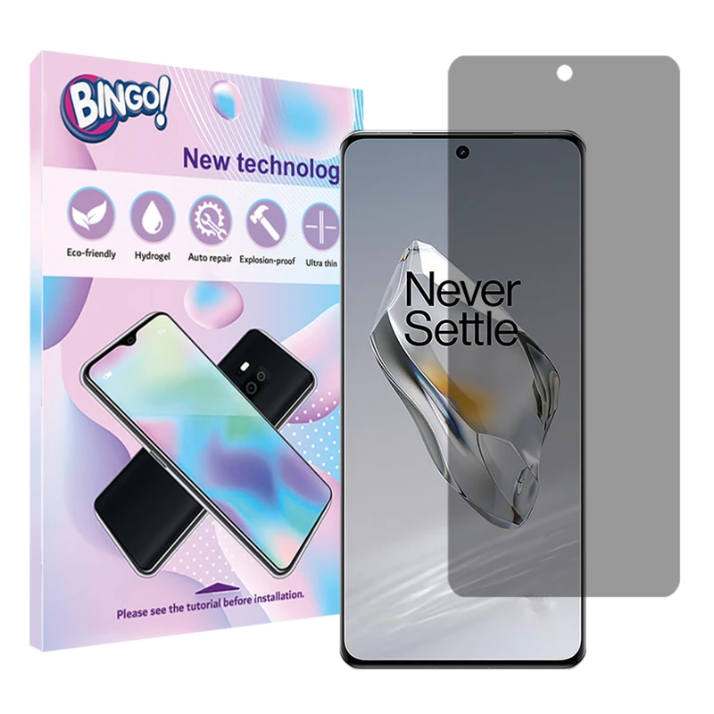 محافظ صفحه نمایش حریم شخصی بینگو مدل Tough مناسب برای گوشی موبایل وان پلاس 12