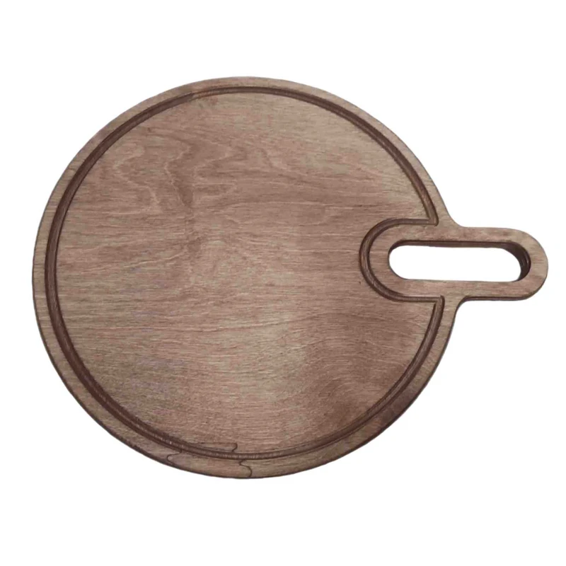 تخته سرو مدل پلای وود طرح گرد کد 02