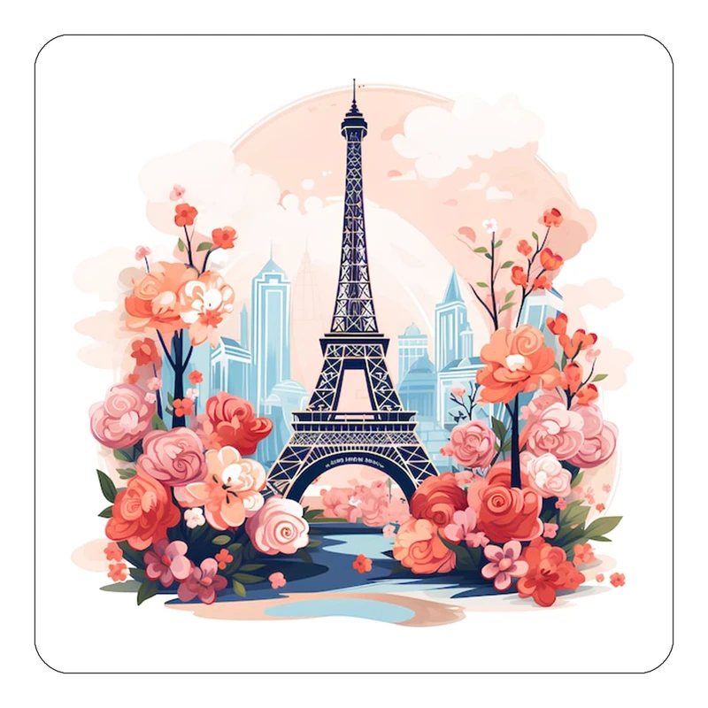 مگنت کاکتی طرح پاریس Paris مدل mp57402