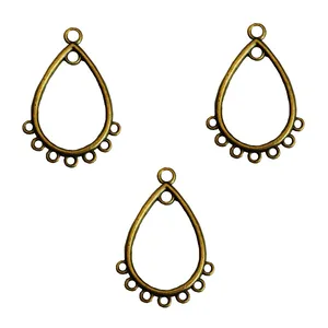 آویز گردنبند  مدل اشک AG 494 بسته سه عددی