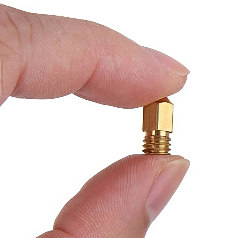 نازل پرینتر سه بعدی مدل MK8 کد brass02