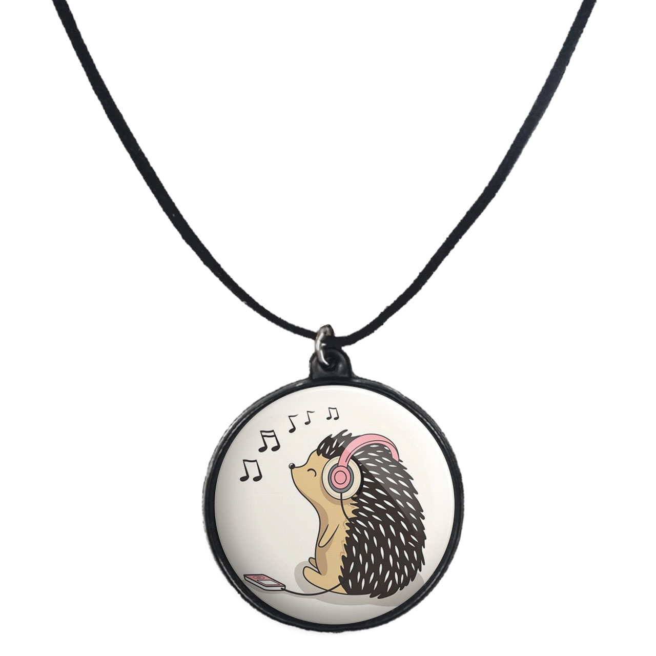 گردنبند پرمانه طرح حیوانات کیوت کد pmb.21391 مدل دو طرفه