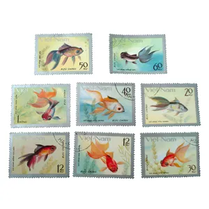 تمبر یادگاری مدل ماهی کد bc-1902 مجموعه 8 عددی