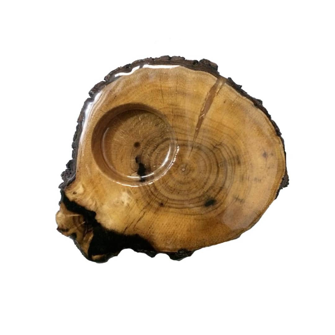 جا شمعی چوبی مدل D30