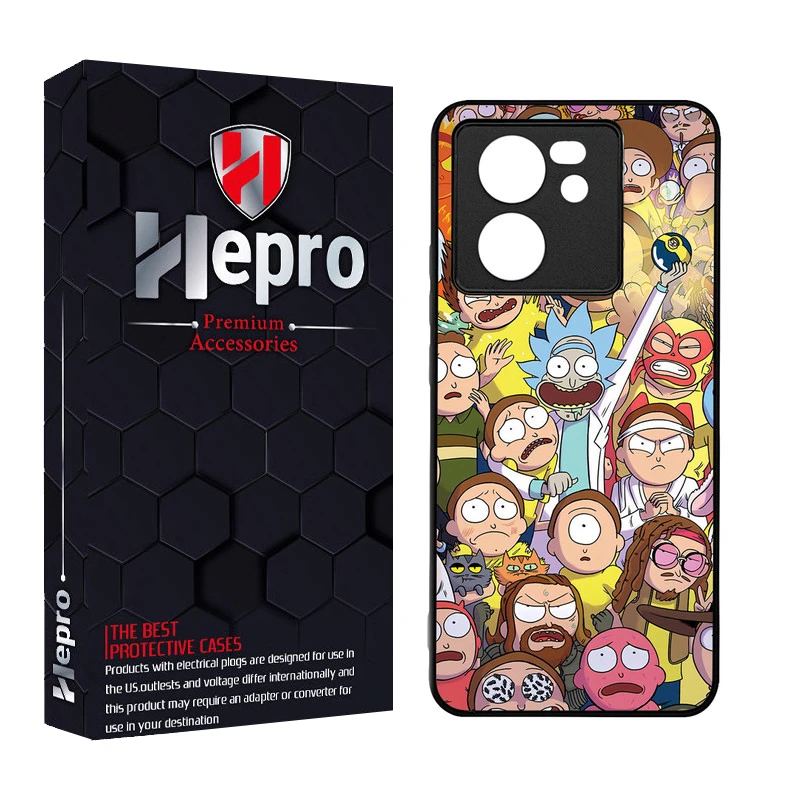 کاور هپرو طرح فانتزی مدل TPU مناسب برای گوشی موبایل شیائومی 13T / 13T PRO