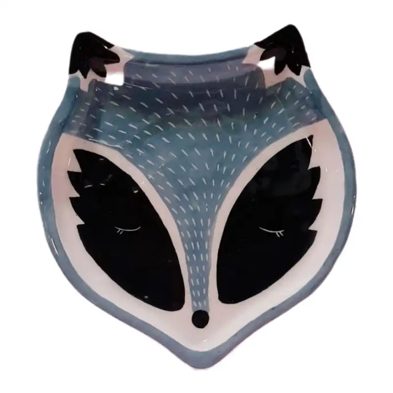 بشقاب سرامیکی مدل فانتزی طرح راکن