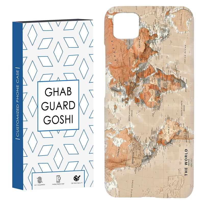 کاور قاب گارد گوشی طرح نقشه کد Dimo-081 مناسب برای گوشی موبایل شیائومی Poco C3