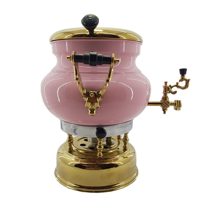 سماور گازی مدل عروس کد bst-6 ظرفیت 6 لیتر