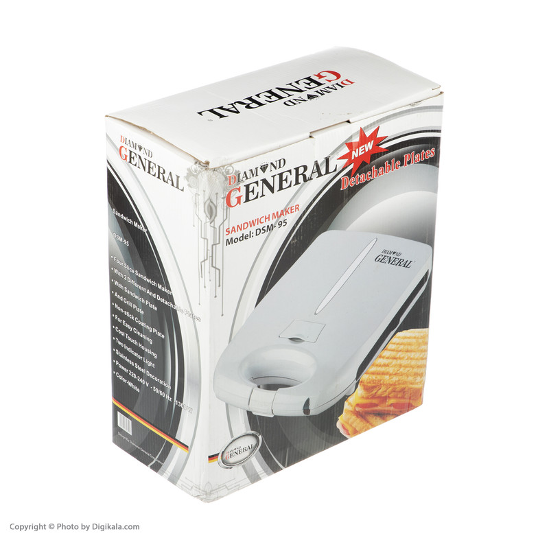 ساندویچ ساز دایموند جنرال مدل DSM-95