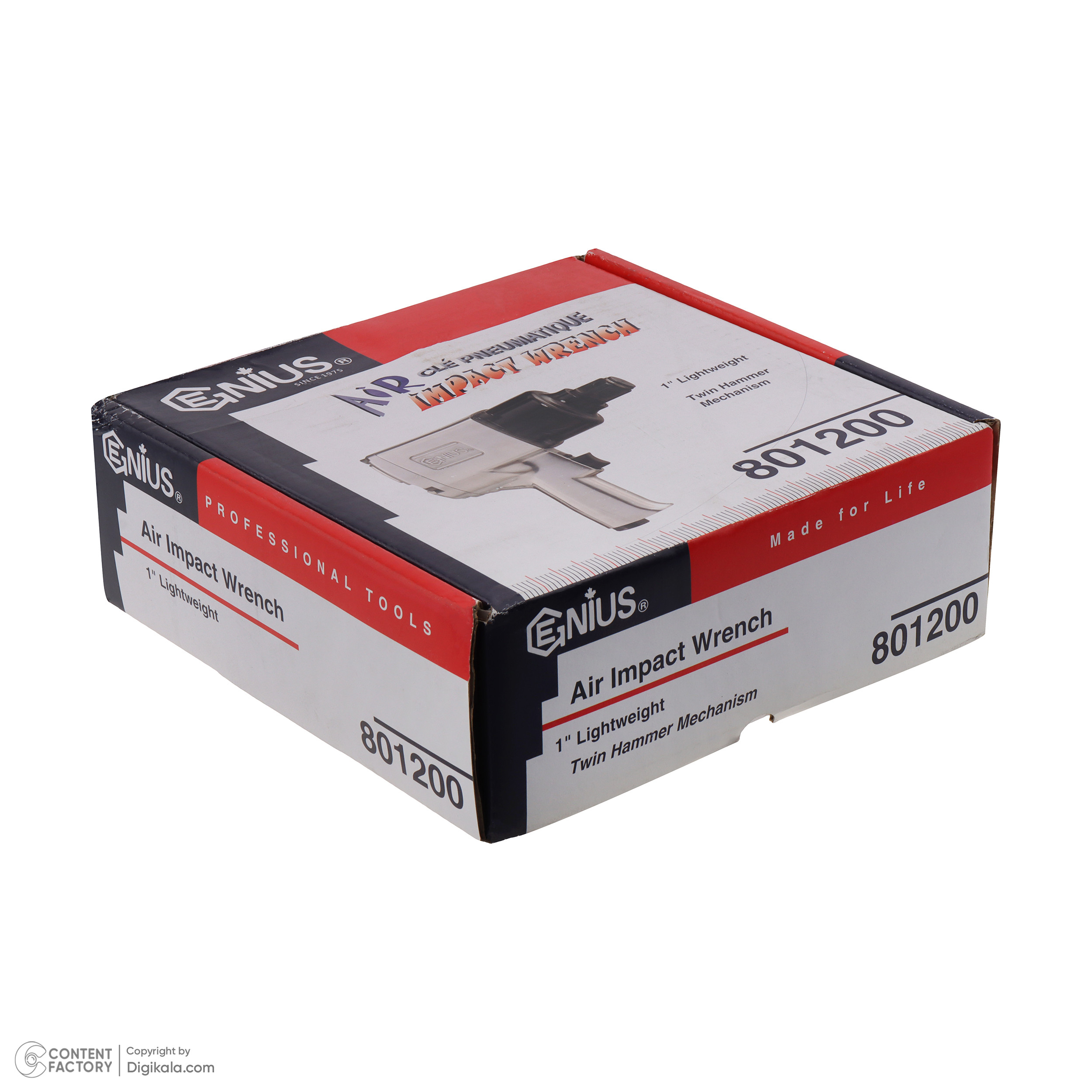 آچار بکس بادی جنیوس تولز مدل 801200 سایز 1 اینچ