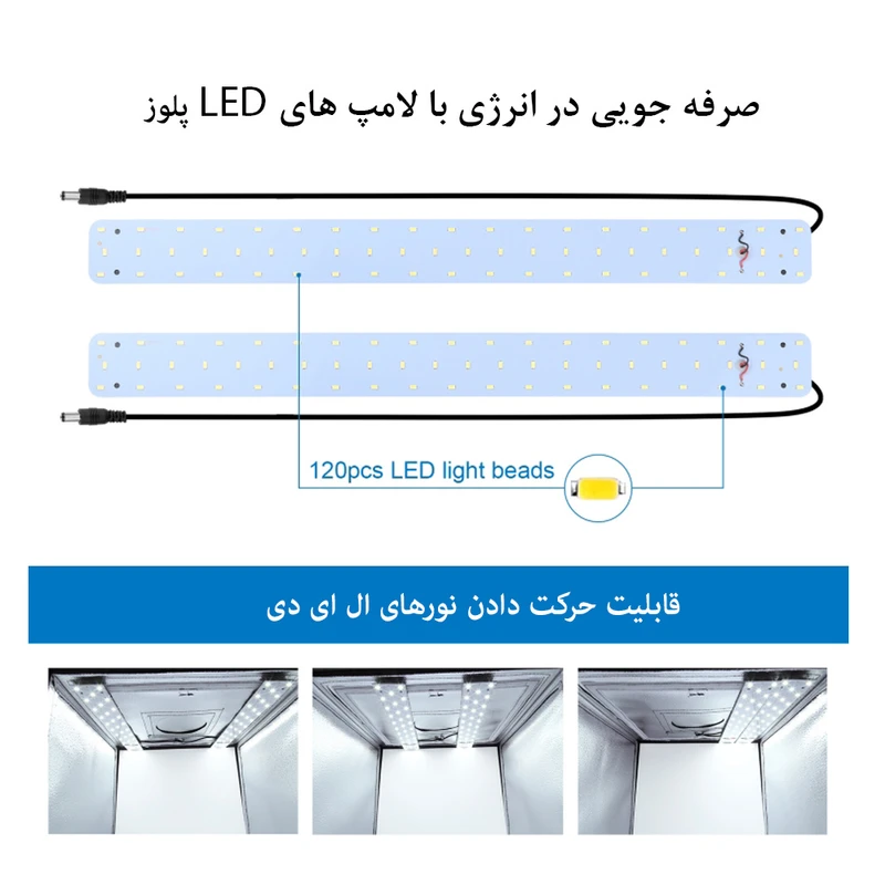 چادر عکاسی پلوز مدل Dimmable ابعاد 60x60 سانتی متر عکس شماره 14