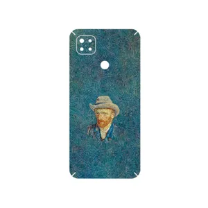 MAHOOT Self portrait with a gray felt hat Cover Sticker for Xiaomi Redmi 9 Activ