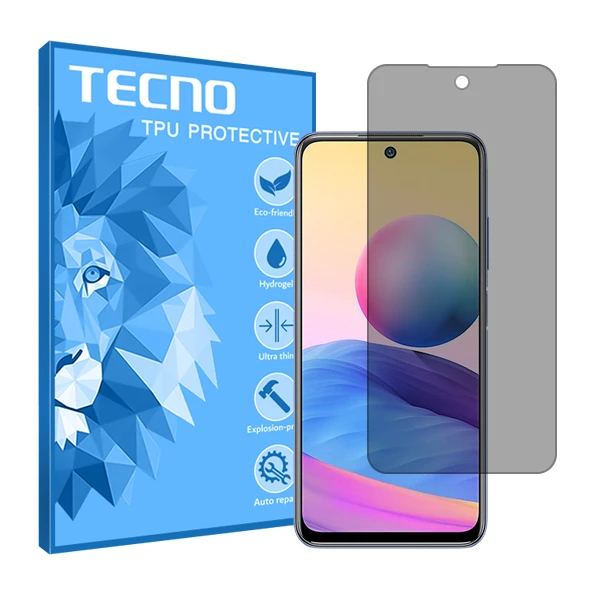 محافظ صفحه نمایش حریم شخصی تکنو مدل HyPRV مناسب برای گوشی موبایل شیائومی Redmi Note 10 5G