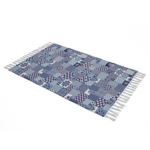  شال مبل بارمان دکور طرح سنتی پر کد 62 سایز 98x180 سانتی متر