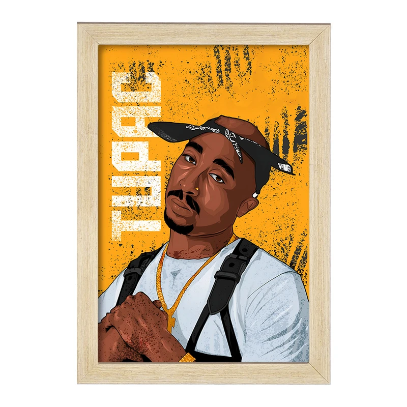 تابلو خندالو مدل توپاک (Tupac) کد F4634