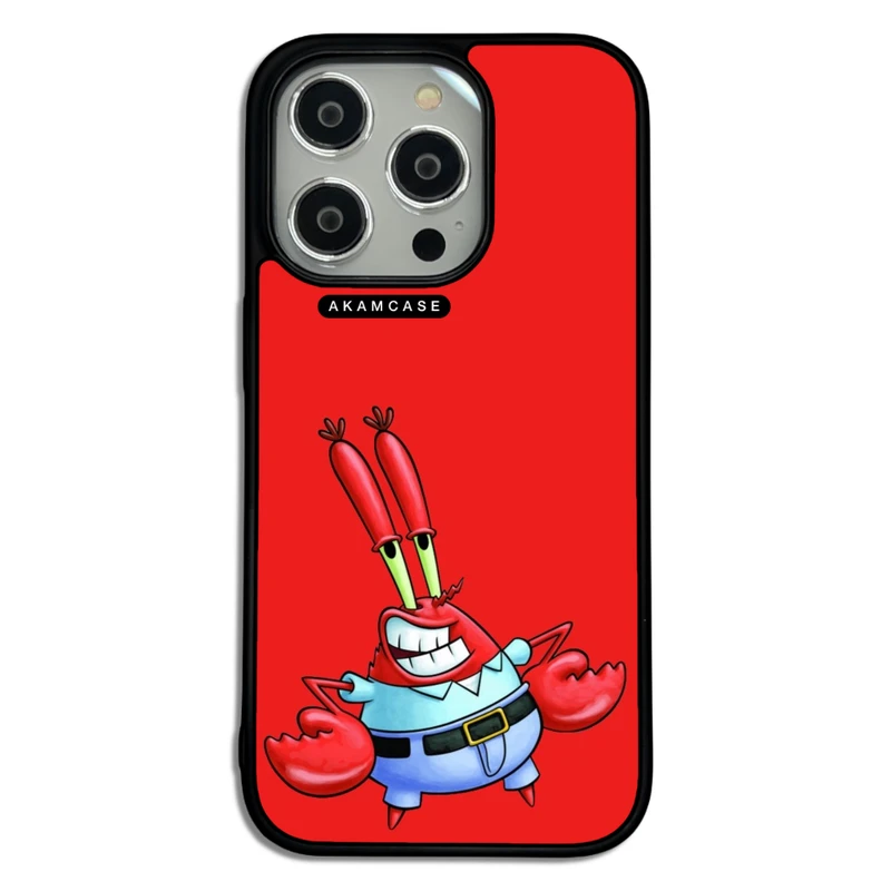 کاور آکام مدل AMC-WA14PRO-SPONGE BOB15 مناسب برای گوشی موبایل اپل iPhone 14 Pro