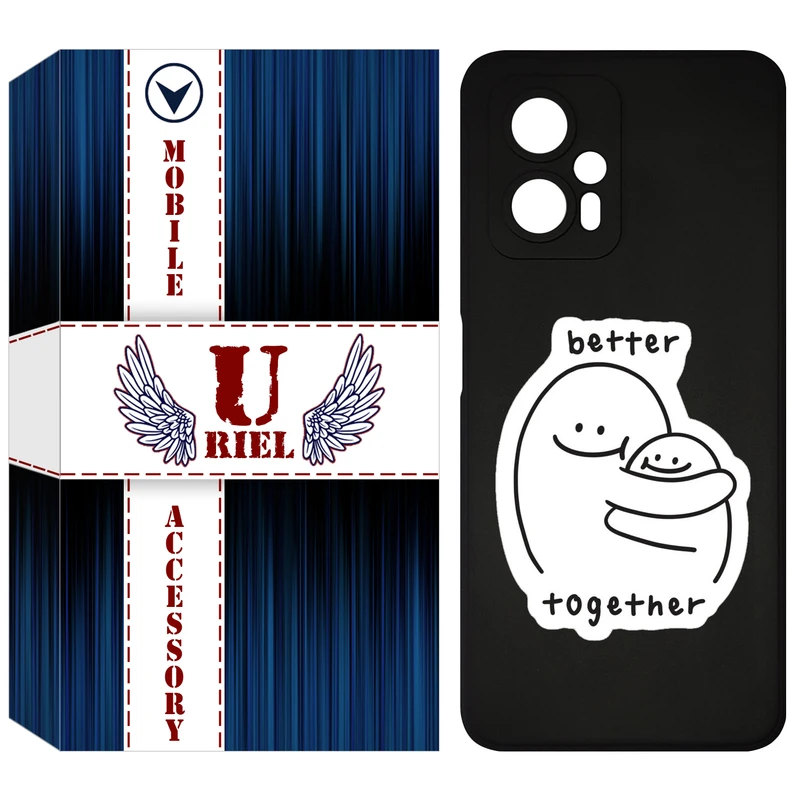 کاور یوریل مدل KSH کد 90 طرح Together مناسب برای گوشی موبایل شیائومی Poco X4 GT