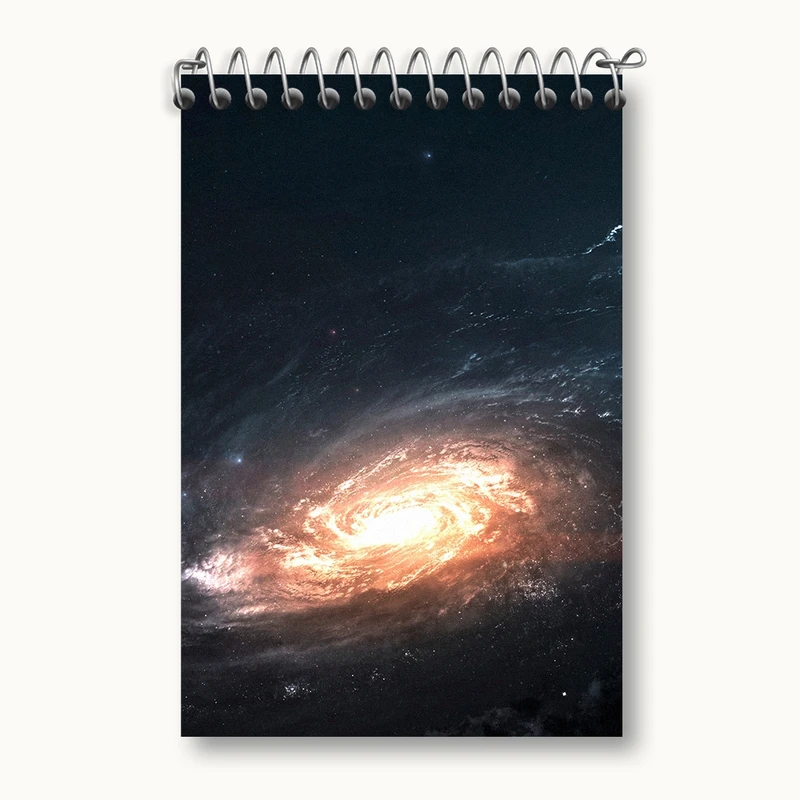 دفتر یادداشت 50 برگ خندالو مدل کهکشان کد F1833