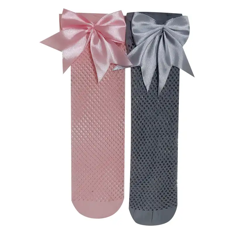 جوراب دخترانه کد 250 مجموعه 2 عددی