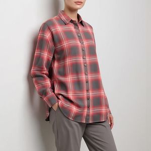 شومیز آستین بلند یقه برگردان زنانه مدل 112383