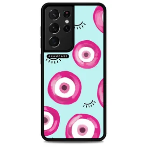 AKAM AMCWSGS21U-EYES12 Cover For Samsung Galaxy S21 Ultra