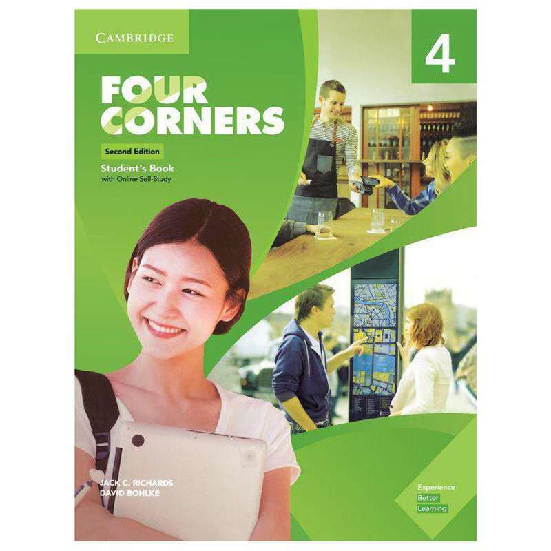 کتاب Four Corners 2nd 4 اثر Jack C. Richards and David Bohlke انتشارات هدف نوین