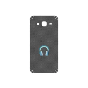 MAHOOT Minimal Headphone Icon Cover Sticker for Samsung Galaxy J5