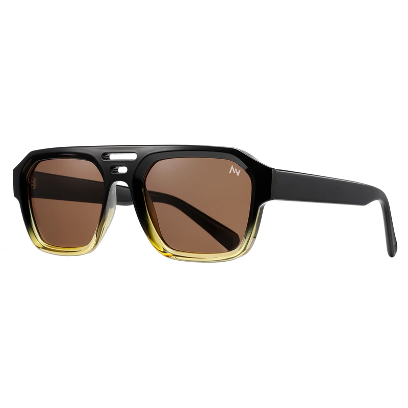 عینک آفتابی خلبانی (Aviator) آلبرت وگ مدل S31120C4 Acetate Avantgarde Visionary