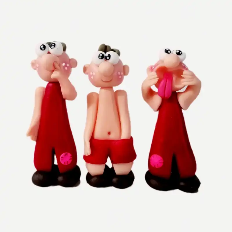 مجسمه مدل پسران بسته 3 عددی