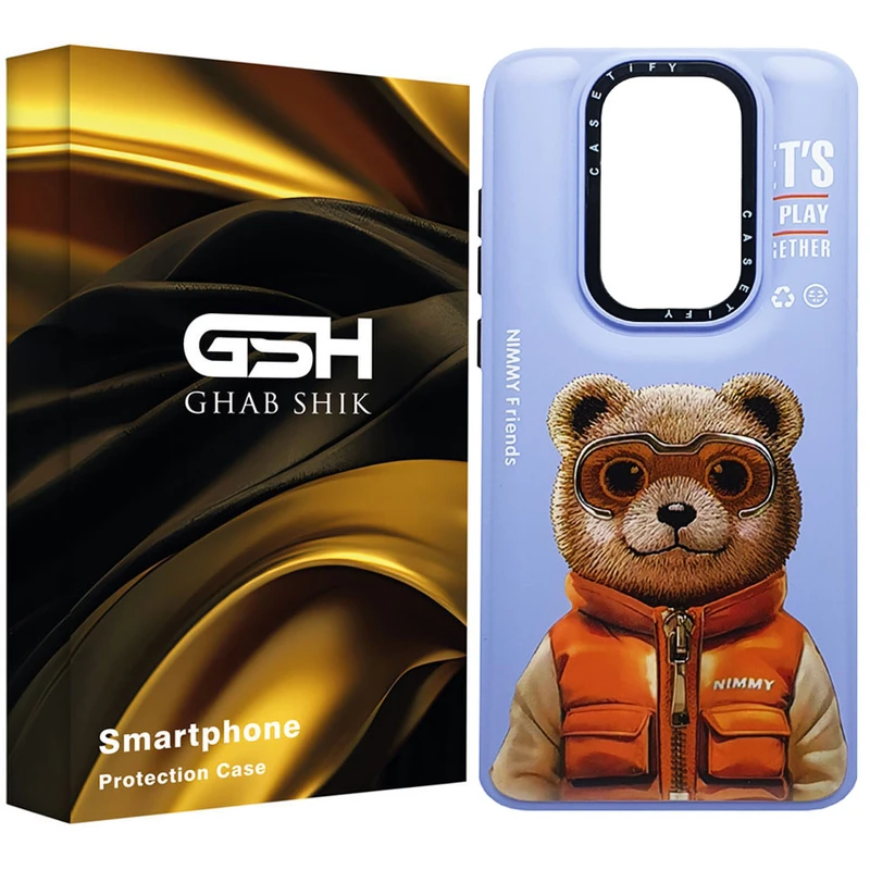 کاور قاب شیک مدل سیلیکونی طرح پوفی مناسب برای گوشی موبایل شیائومی Redmi Note 8 Pro