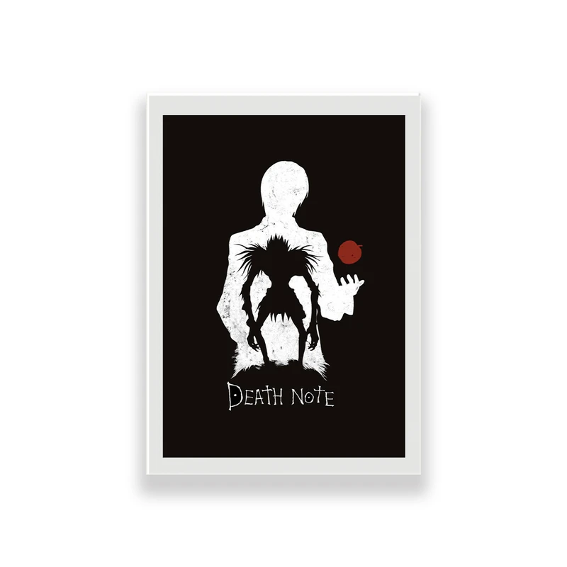 تابلو طرح انیمه دفترچه مرگ مدل 2 Death Note