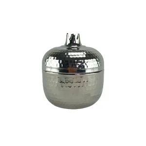 قندان مسی مدل اناری کرومی کد alsh063