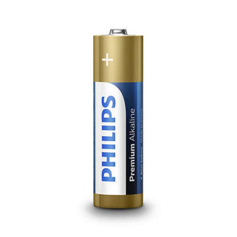 باتری قلمی فیلیپس مدل پرمیوم آلکالاین LR06M4B/40 بسته 48 عددی