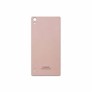 MAHOOT Rose Gold Leather Cover Sticker for Huawei Ascend P7