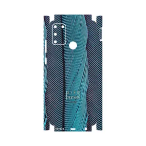 MAHOOT Turquoise feathers-FullSkin Cover Sticker for Honor 9A