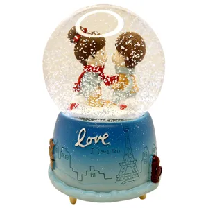 گوی موزیکال مدل پمپی Love طرح عشق و شادی کد PB4022