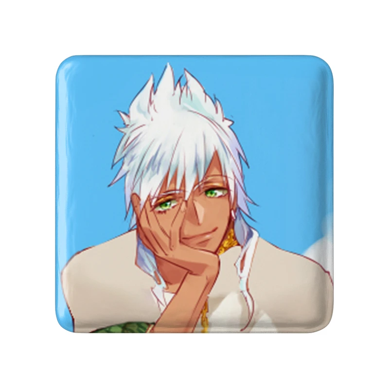 پیکسل خندالو طرح شارکان انیمه ماگی هزارتوی سحر و جادو مدل مربعی کد 36055