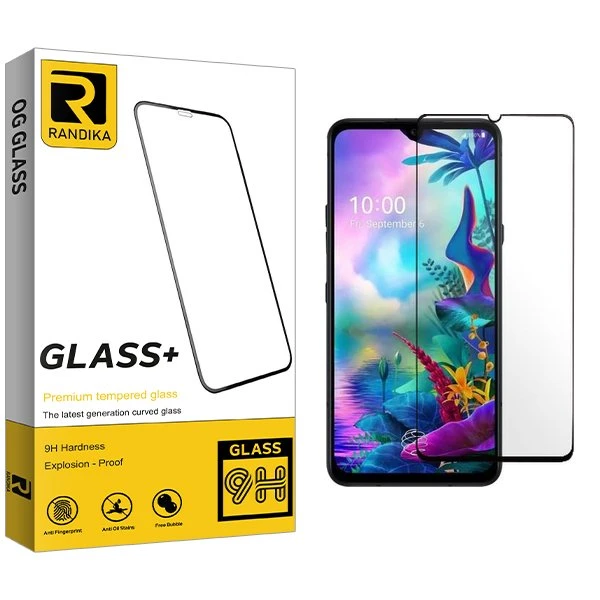 محافظ صفحه نمایش شیشه ای راندیکا مدل RK مناسب برای گوشی موبایل ال جی G8X ThinQ